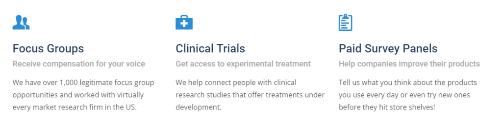 An image from Apex focus group's website showcasing its services.