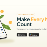 Benjamin App homepage showing is benjamin app legit