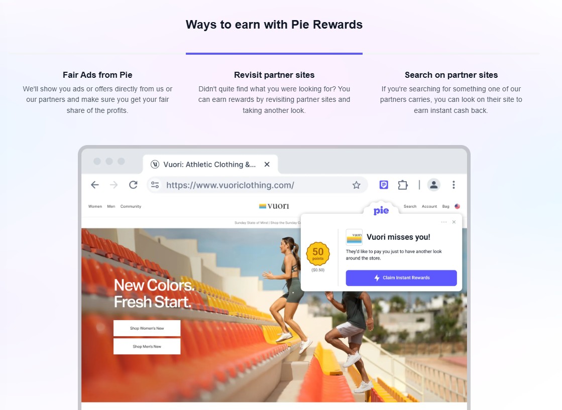 Ways to earn on Pie Adblock